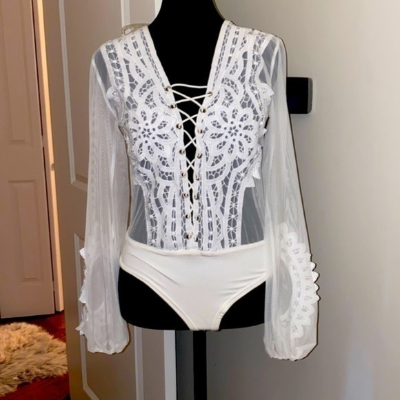 Bodysuit by Hot & Delicious Top No Tags - Picture 1 of 8